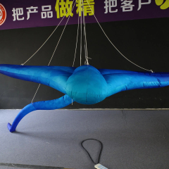 High-quality Custom LED Illuminated Rayfish Inflatable Model, Equipped with Marine Atmosphere Scene Decoration Props.