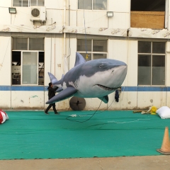 Lifelike Giant Inflatable Shark / Inflatable Animals for Sale