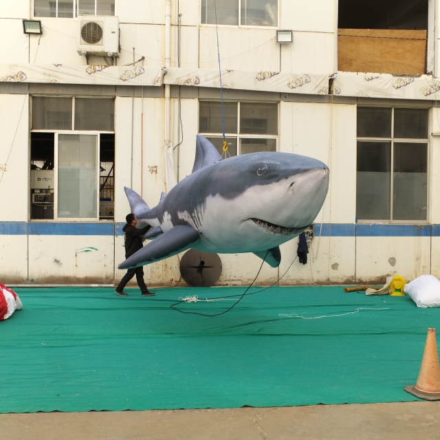 Lifelike Giant Inflatable Shark / Inflatable Animals for Sale