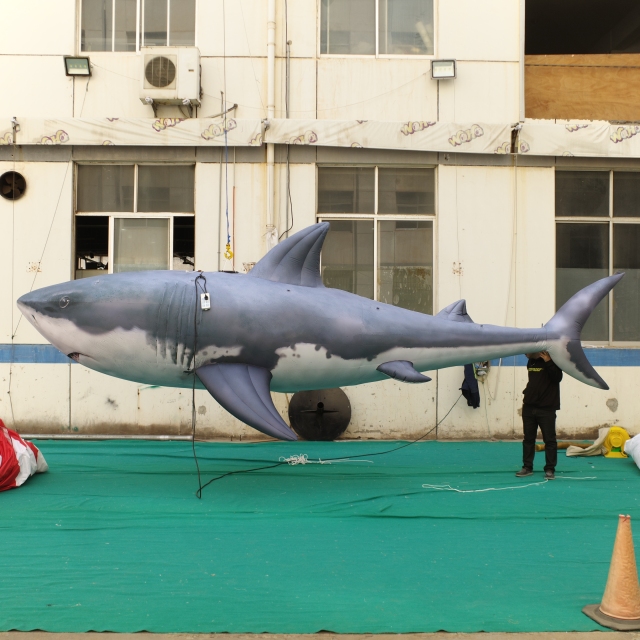 Lifelike Giant Inflatable Shark / Inflatable Animals for Sale