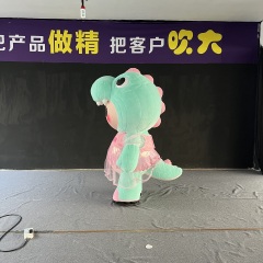 Inflatable  Dinosaur Costume Halloween Adult Outdoor Promotion with Built-In Fan for Parade