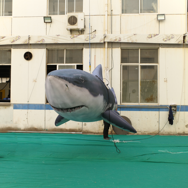 Lifelike Giant Inflatable Shark / Inflatable Animals for Sale