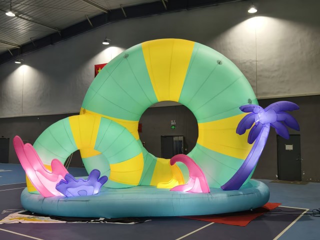 Activity Promotion - Summer Beach Holiday Inflatable Swimming Ring Custom Model