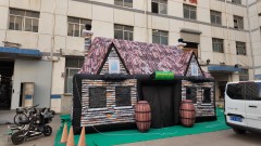 Customizable Inflatable Cube Booth Oxford Material Photo Booth Tent Blower Digital Printing Outdoor Parties Promotions