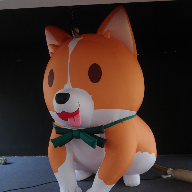 Custom Inflatable Dogs, Animal Models, for Commercial Activities and Exhibitions