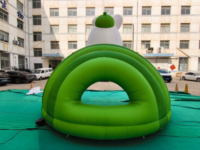 Customizable Inflatable Cube Rabbit Activity Shelter, Oxford Material, Hair Dryer, Digital Printing, Outdoor Party