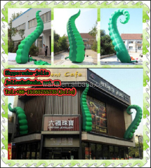 New Hanging Garden Decorations Inflatable Tentacle Print Toy Tentacle