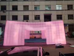 Customizable Inflatable Cube Booth Oxford Material Photo Booth Tent LED Lamp Blower Digital Printing Outdoor Parties Promotions