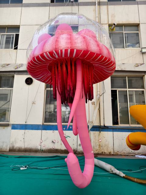 New Design LED Lighting Inflatable, Luminous Jellyfish Inflatable, Led Inflatable Jellyfish Balloon