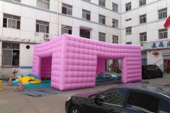 Customizable Inflatable Cube Booth Oxford Material Photo Booth Tent LED Lamp Blower Digital Printing Outdoor Parties Promotions