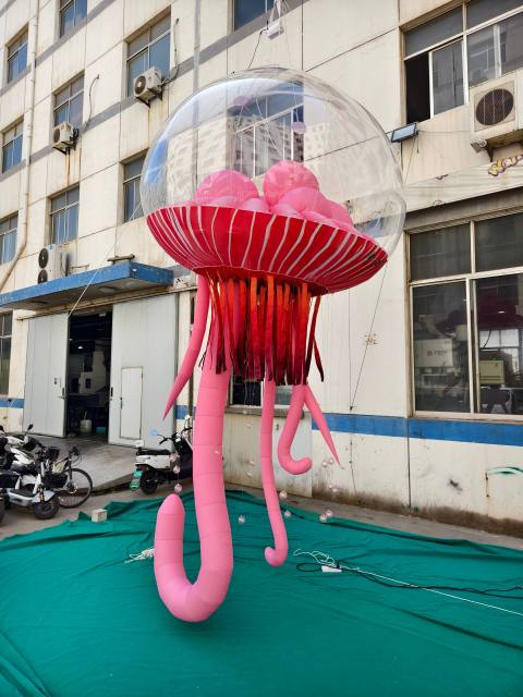 New Design LED Lighting Inflatable, Luminous Jellyfish Inflatable, Led Inflatable Jellyfish Balloon