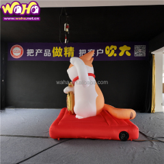 Giant Lucky Cat Inflatable Advertising Inflatables Alice Wonderland Party Shows Wall Patrol Cat Huge Cat Large Inflatable