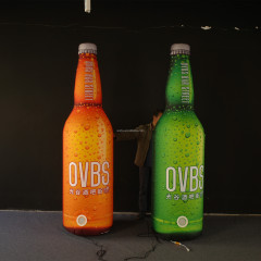 Custom Inflatable Bottle for Advertising Walking Inflatable Beer Bottle PVC Costume Inflatable Bottle Costumes