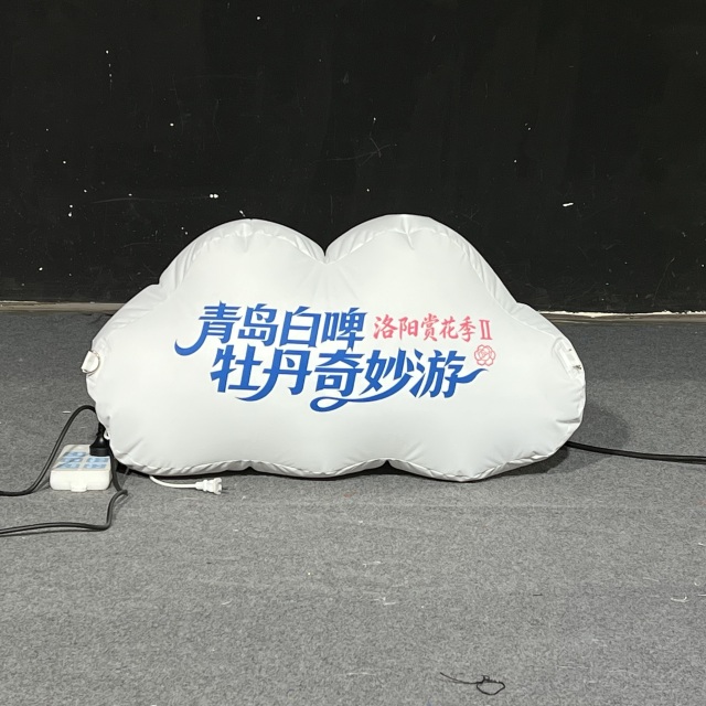 Custom Made Giant Inflatable Illuminated Cloud, Personalized Advertising Inflatable for Exhibition & Event