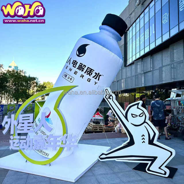 Custom Inflatable Bottle for Advertising Walking Inflatable Beer Bottle PVC Costume Inflatable Bottle Costumes