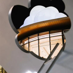 Hanging Inflatable Cloud , Inflatable Cloud Shape Balloon for Event Decoration