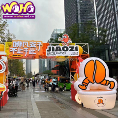 Coffee Culture Festival Decoration Inflatable Coffee Cup