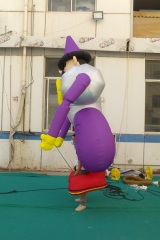 Giant Inflatable Clown Puppeteer Costume, Durable Carnival Advertising Inflatable for Event