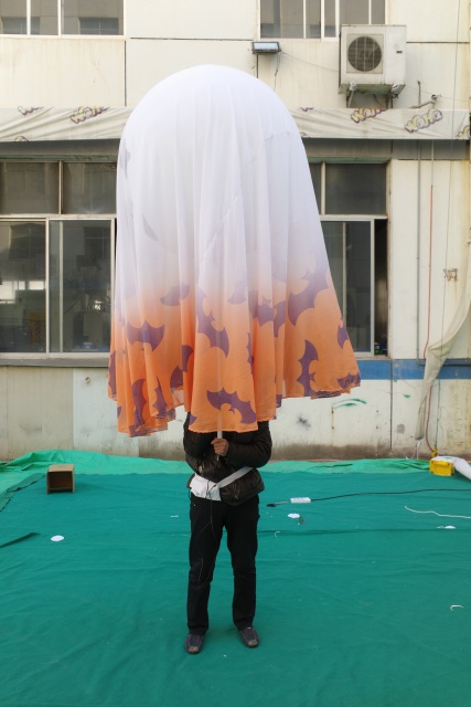 Inflatable Spooky Ghost Parade Prop, Promotional Blow up Inflatable for Halloween & Parade