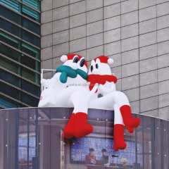 Reindeer Christmas Decoration Deer Mascot Costume for Advertising Inflatables Parades Oxford Cloth Material Thermal Transfer for Stage Decoration&Commercial display & exhibition&Parade