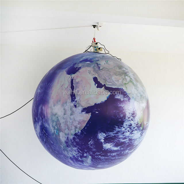 Hanging Advertising Giant Inflatable Earth Globe Ball for Stage Decoration&Commercial display & exhibition&Parade