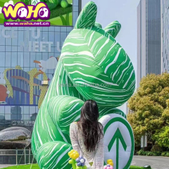 Giant Inflatable Health and Epidemic Prevention Green Code
