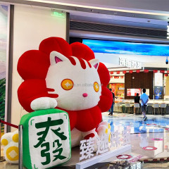 Large Outdoor PVC Inflatable Kapibala Costume LED-Lit Model Balloon Oxford Inflatable Cartoon Blower Advertising Inflatables for Stage Decoration&Commercial display & exhibition&Parade