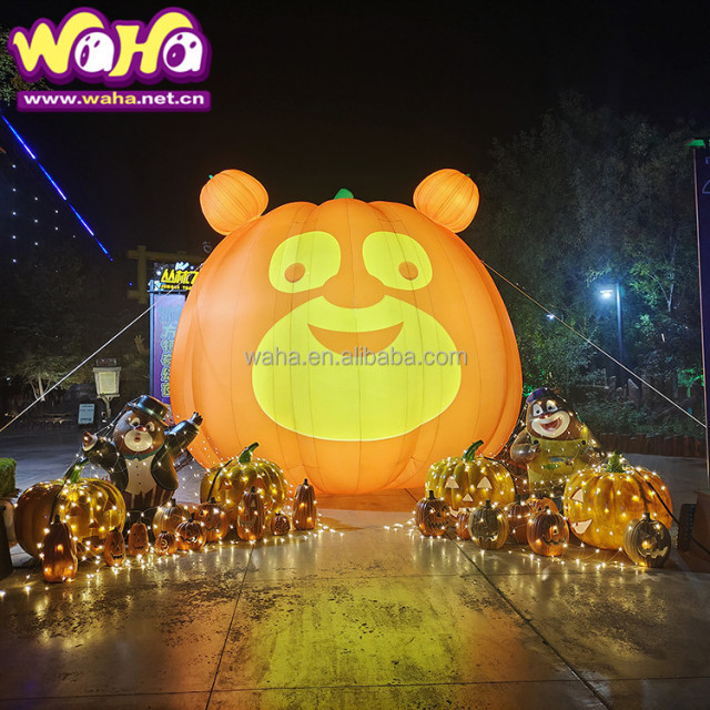 Newest Customized Size Decoration Inflatable Pumpkin for Halloween Festival Advertising & Stage Decoration&Commercial display & exhibition&Parade