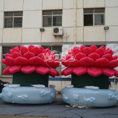 Giant Inflatable Lotus air Model with Best Quality Materials for Stage Decoration&Commercial display & exhibition&Parade