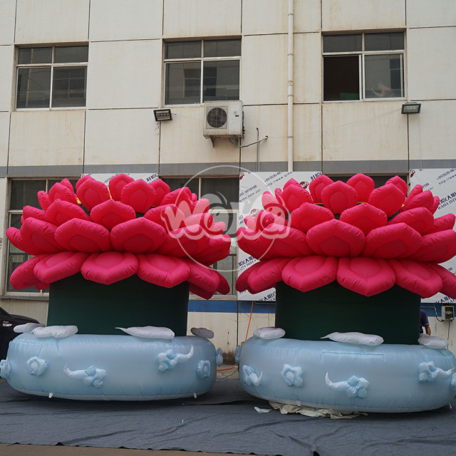 Giant Inflatable Lotus air Model with Best Quality Materials for Stage Decoration&Commercial display & exhibition&Parade