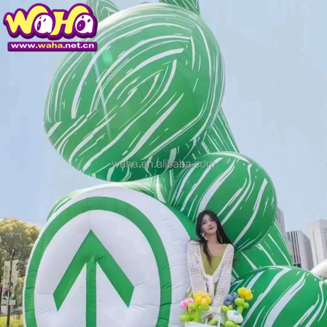 Giant Inflatable Health and Epidemic Prevention Green Code