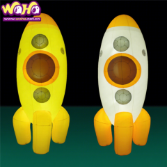 Inflatable Giant Space Rocket Decoration Items for Stage Decoration&Commercial display & exhibition&Parade