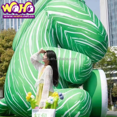 Giant Inflatable Health and Epidemic Prevention Green Code
