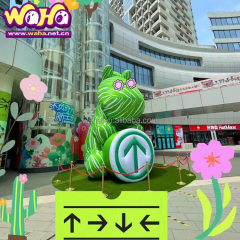 Giant Inflatable Health and Epidemic Prevention Green Code