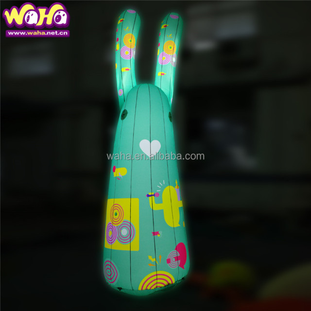 Inflatable Beautiful Rabbit Popular Sale Inflatable Easter Bunny Cartoon Model Balloon for Stage Decoration&Commercial display & exhibition&Parade