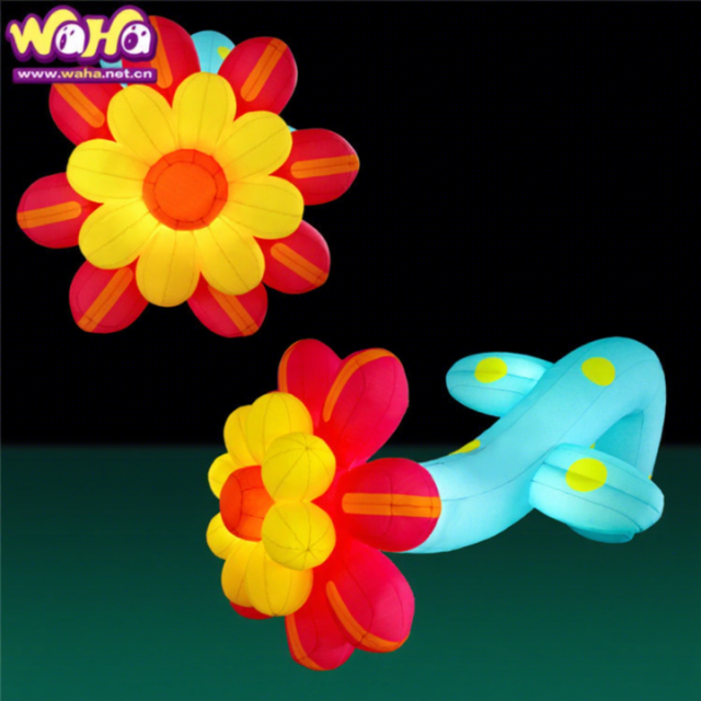 Outdoor Custom Advertising Inflatable Giant Flower with air Blower for Shopping Mall Center Decoration for Stage Decoration&Commercial display & exhibition&Parade