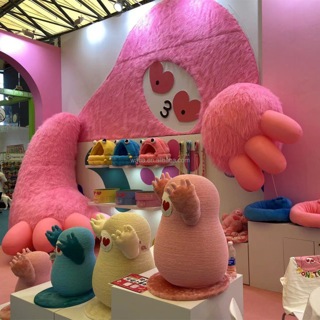 Cartoon Inflat Plush Toy Outdoors Promotional Inflatable Mascot Costume with Blower for City Parade for Stage Decoration&Commercial display & exhibition&Parade