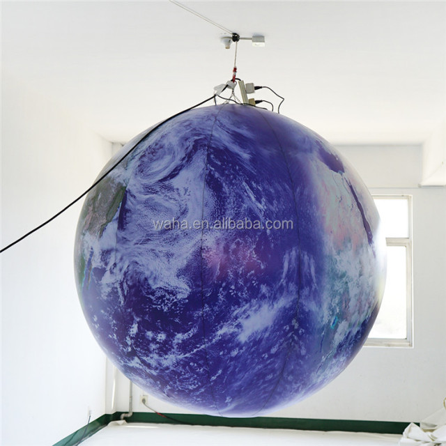 Hanging Advertising Giant Inflatable Earth Globe Ball for Stage Decoration&Commercial display & exhibition&Parade