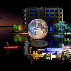 Pvc Advertising Balloons Giant Inflatable Ball for Parties and Events Led Lamp Inflatable Moon Planet Ball for Stage Decoration&Commercial display & exhibition&Parade