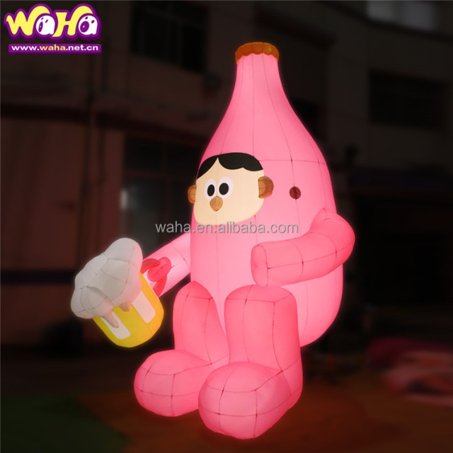 Inflatable Beer Cup Costume for Advertising Walking Inflatable Beer Bottle Costume for Stage Decoration&Commercial display & exhibition&Parade