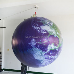 Hanging Advertising Giant Inflatable Earth Globe Ball for Stage Decoration&Commercial display & exhibition&Parade