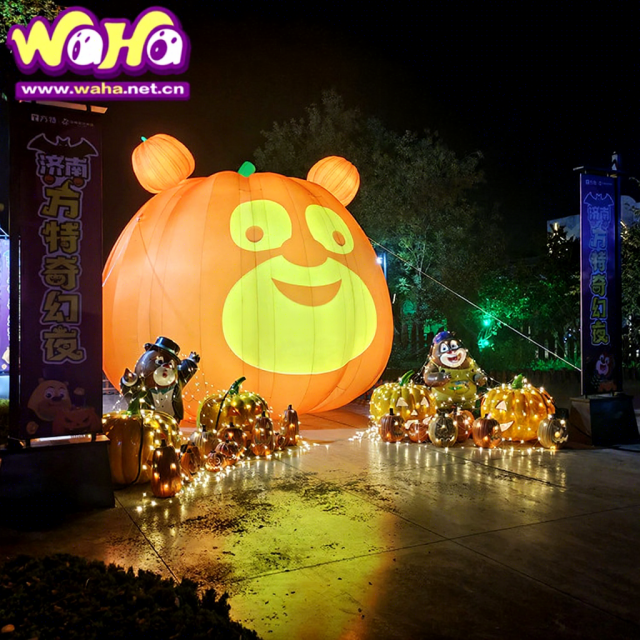 Newest Customized Size Decoration Inflatable Pumpkin for Halloween Festival Advertising & Stage Decoration&Commercial display & exhibition&Parade