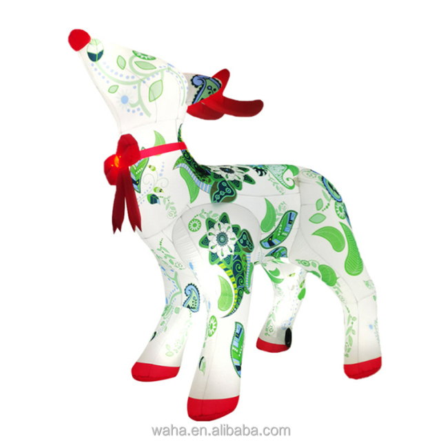 Large Outdoor PVC Inflatable Kapibala Costume LED-Lit Model Balloon Oxford Inflatable Cartoon Blower Advertising Inflatables for Stage Decoration&Commercial display & exhibition&Parade