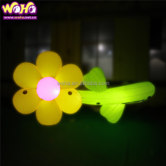 New Giant Wedding Lighting LED Inflatable Flower for Party Decoration