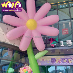 Custom Size Hanging LED Inflatable Flowers for Concert Party Decoration