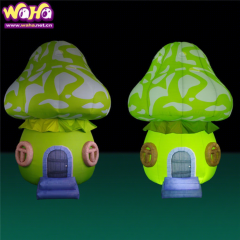 Factory Outlet Simulation Plants Decorative Inflatable Cartoon House Mushroom for Sale