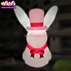 Inflatable Customized Spring Festival Inflatable Rabbit Animal Mascot for China New Year