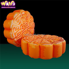 2022 Hot Sale Giant Inflatable Mooncake Balloon for Advertising Customized Size Indoor/Outdoor Use