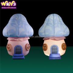 Factory Outlet Simulation Plants Decorative Inflatable Cartoon House Mushroom for Sale