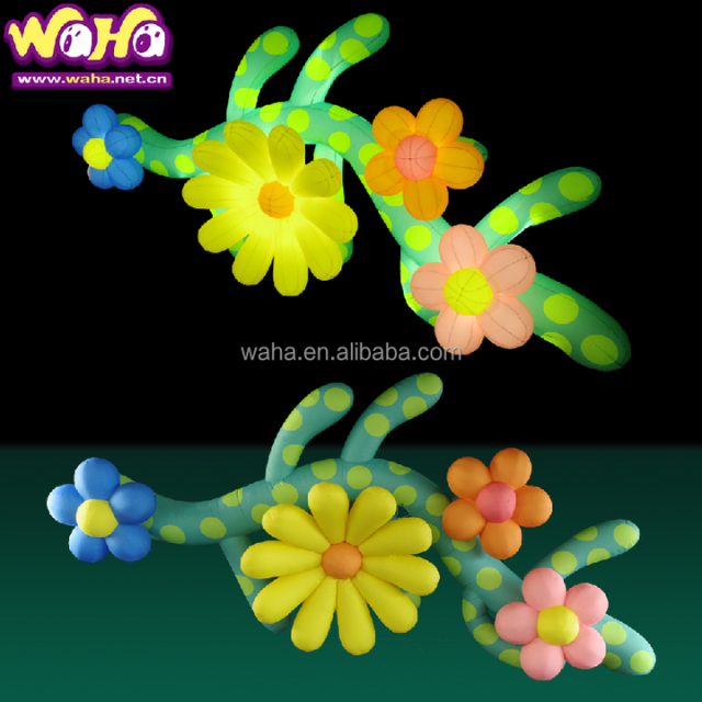 Artificial Flowers for Wedding Decoration Large Christmas Flowers for Tree Inflatable Giant Flowers for Decoration